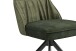 Stuhl >CALIFORNIA< 2er-Set in grün aus Webstoff/Velvet 50x89x56 cm (BxHxT)