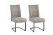 Schwinger, 2er-Set >MARIA-XXL< in Taupe aus Vintage 45 x 95 x 60 cm (BxHxT)