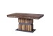 Tisch >MATTHEW< mit Auszug in Old-Wood-Optik 140-195 x 75 x 90 cm (BxHxT)