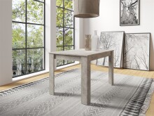 Tisch >NEPAL< in Beton-Optik 120 x 75 x 80 cm (BxHxT)