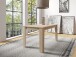 Tisch >NEPAL< in Eiche-Optik 140 x 75 x 80 cm (BxHxT)