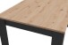 Tisch >NORI< in Anthrazit/Eiche-Optik 120 x 75 x 80 cm (BxHxT)