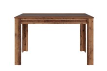 Tisch >NORI< in Old-Wood-Optik/Anthrazit 140 x 75 x 80 cm (BxHxT)