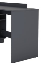 Winkelschreibtisch >BELFAST< in Anthrazit 129 x 83,5 x 105 cm (BxHxT)