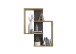 Wandregal >KRETA< in Artisan Eiche Dekor-Matera - 65x84,9x19,7cm (BxHxT)