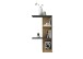 Eckregal >HAARLEM< in Artisan Eiche Dekor-Matera - 44,5x77x44,5cm (BxHxT)