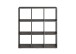 Raumteilerregal >MEGA 5< in Matera - 104,5x108,5x33cm (BxHxT)