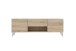TV-Board >BRIGHTON 2< in Eiche Dekor - 140x46,5x34,5cm (BxHxT)