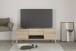 TV-Board >BRIGHTON 2< in Eiche Dekor - 140x46,5x34,5cm (BxHxT)