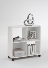 Regal >SPRINT< in weiß - 72x78x33cm (BxHxT)