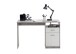 Schreibtisch >JACKSON< in Beton LA-weiß - 123x76,5x50cm (BxHxT)