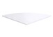 Schreibtischplatte >CALVIA 3< in Brillantweiß - 80x2,2x80cm (BxHxT)