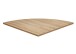 Schreibtischplatte >CALVIA 3< in Alteiche Dekor - 80x2,2x80cm (BxHxT)
