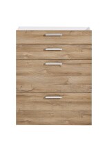 Schubkasten-Set >CALVIA 14< in Alteiche Dekor -...