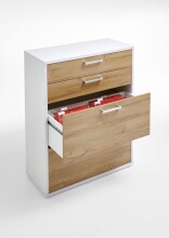 Schubkasten-Set >CALVIA 14< in Alteiche Dekor - 84x106x34,5cm (BxHxT)