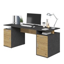 Schreibtisch >LEVI 101< in Artisan Eiche...