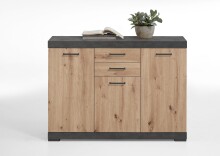 Kombikommode >BRISTOL 3< in Matera-Artisan Eiche -...