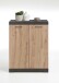 Kommode >BRISTOL 1 XL< in Matera-Artisan Eiche - 80x89,9x49,9cm (BxHxT)