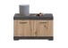 Garderobenschrank >BRISTOL 300< in Matera-Artisan Eiche - 80x50x34,9cm (BxHxT)