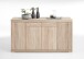 Kombikommode >BRISTOL 4 XL< in Eiche Dekor - 160x89,9x49,9cm (BxHxT)