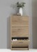 Schuhregal >STEP 3< in Eiche Dekor - 58,5x104,5x17cm (BxHxT)