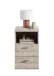 Nachttisch >COLIMA 1< in Sandeiche Dekor - 35x61,5x39,9cm (BxHxT)