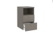 Nachtkonsole >COLIMA 1< in Lava - 35x61,5x39,9cm (BxHxT)