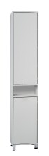 Hochschrank >ZAMORA 1< in weiß - 37x192,5x33cm (BxHxT)