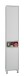 Hochschrank >ZAMORA 1< in weiß - 37x192,5x33cm (BxHxT)