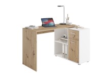 Schreibtisch >ALBRECHT 1< in Artisan Eiche...