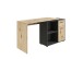 Schreibtisch >ALBRECHT 1< in Viking Eiche - Matera - 83x74x117cm (BxHxT)
