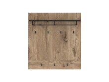 Garderoben-Set >Grano< (2-teilig) Viking Eiche Dekor - 93x195x38 (BxHxT)