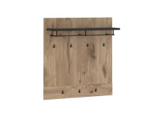 Garderoben-Set >Grano< (2-teilig) Viking Eiche Dekor - 93x195x38 (BxHxT)