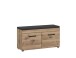 Garderoben-Set >Grano< (4-teilig) Viking Eiche Dekor - 188x195x38 (BxHxT)