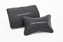 Gaming-Stuhl >DXRACER FORMULA< Armlehnen, Kopfpolster, Wippfunktion, schwarz - 65x121x65cm (B/H/T)