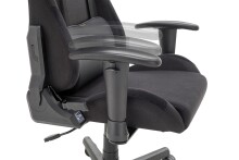 Gaming-Stuhl >DXRACER FORMULA< Armlehnen, Kopfpolster, Wippfunktion, schwarz - 65x121x65cm (B/H/T)