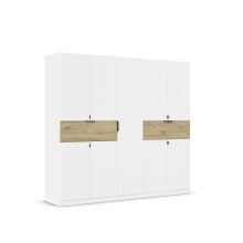 Drehtürenschrank >Ticao< 2 Schübe, 3...