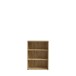 Regal >GOLDSBORO< 2 Böden, Artisan Eiche Dekor - 84,5x115,1x41,5cm (BxHxT)