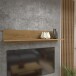 Wandboard >HAVANNA< in Alteiche Dekor - 125x25,6x21,9cm (BxHxT)