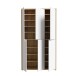 Schuhschrank >Alanna< 6 Türen, Secret grey/ Artisan Eiche Dekor - 109,2x191,9x34,9cm (B/H/T)