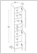 Badezimmer-Set >WZ-0800< (5-teilig) Fichte massiv weiss - 155x190x40 (BxHxT)