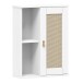 Badezimmer-Set >WZ-0800< (5-teilig) Fichte massiv weiss - 155x190x40 (BxHxT)