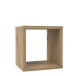 Regalwürfel >MAURO< in Artisan Eiche Dekor - 39,5x39,7x32,9cm (BxHxT)