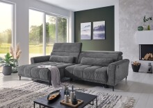 Wohnlandschaft >Wolve< Kopfteilverstellungen, 2...