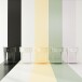 Beistelltisch >Rundo< lavendel, 66x55x45 cm, MDF-Tischplatte, Schublade, goldener Griff