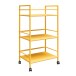 Servierwagen >Rasmus< in Gelb - 43x77x29 (BxHxT)