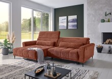 Wohnlandschaft >Wolve< elektr. Sitsverstellung, 2...