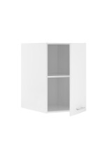 Aufsatzschrank >LAUNDREEZY< in weiß, Holzwerkstoff - 50x76x68cm (BxHxT)