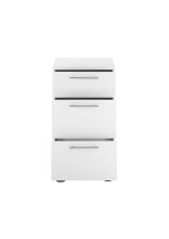 Unterschrank >LAUNDREEZY< in weiß, Holzwerkstoff - 50x93x68cm (BxHxT)