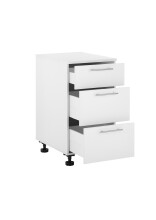Unterschrank >LAUNDREEZY< in weiß, Holzwerkstoff - 50x93x68cm (BxHxT)